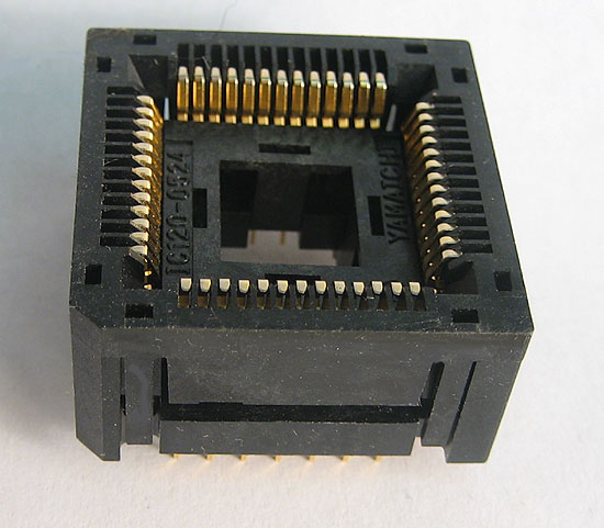 10Pcs YAMAICHI IC160 SMT PLCC32 32 Pin 1.27 Pitch IC Sockets for PLCC Converter 