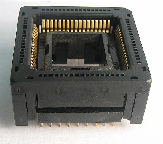 5Pcs YAMAICHI IC160 SMT PLCC32 32 Pin 1.27 Pitch IC Sockets for PLCC Converter 