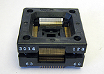 Sensata 3014-128-6-38 Open top, 128 Pin TQFP Package test socket