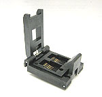 Boyd 499-042-00 5 Pin Closed top test socket for two TO-263 variation BA package.
