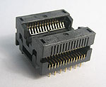 Boyd 652D0282211, 28 Pin Open top, SOP type package test socket