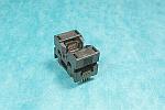 Boyd 656C1162211 open top, 16 pin SSOP test socket.