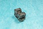 Boyd 656C1162211 open top, 16 pin SSOP test socket.