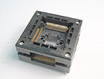 Boyd 680H1765111 open top, 176 Pin QFP Package test socket