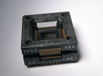 Boyd 3314-080-06-08 open top 80 pin TQFP test socket.