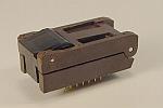 Enplas FP-28-1.27-08, 28 Pin Closed top test socket, SOIC package test socket