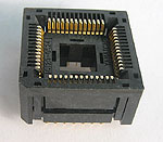 Yamaichi IC120-0524-107 open top, PLCC, 52 pin, test socket.
