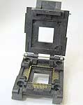 Yamaichi IC51-0684-390-1 closed top, PLCC, 68 pin, test socket.