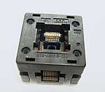 Enplas OTQ-48-0.5-03 open top, QFN, 48 pin, test socket.