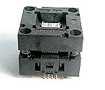 Enplas OTQ-64-0.4-01, 64 Pin Closed top QFP package test socket